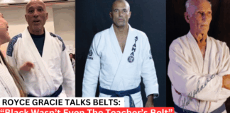 Why Royce Gracie Wears A Blue Belt - Inside Hélio’s Three-Color System