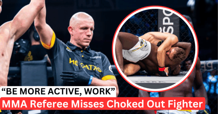 “He’s Out!” Crowd Yells As Referee Ignores Unconscious Fighter In Terrifying OKTAGON 79 Clip