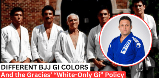BJj GI Colors And Why The Gracie Family Wore White Gis Only