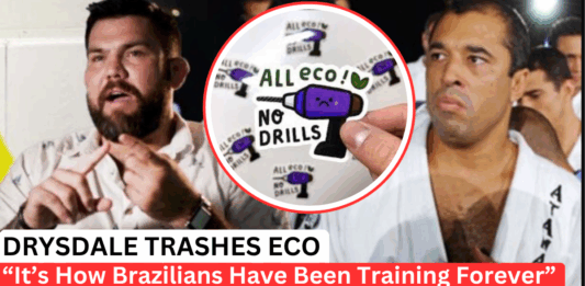 Robert Drysdale Ecological Approach Rant: “It’s Nothing New, Just Old Brazilian Jiu-Jitsu”