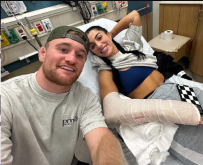 amanda-mazza-explains-breaking-her-own-arm Amanda Mazza Explains Breaking Her Own Arm During Shocking Rear Naked Choke Finish