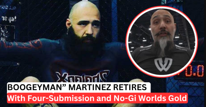 Richie Boogeyman Martinez Retires After Winning No-Gi Worlds 2025 Gold