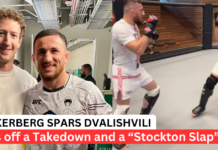Mark Zuckerberg Sparring With Dvalishvili – A Clean Takedown In Three Rounds