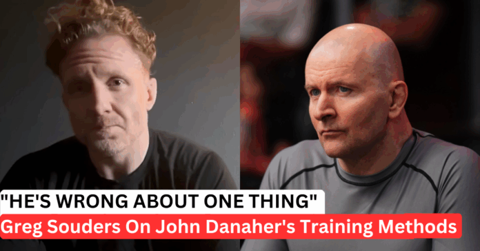 Greg Souders Danaher Criticism: "Ideas Are Right But Application Is Wrong"