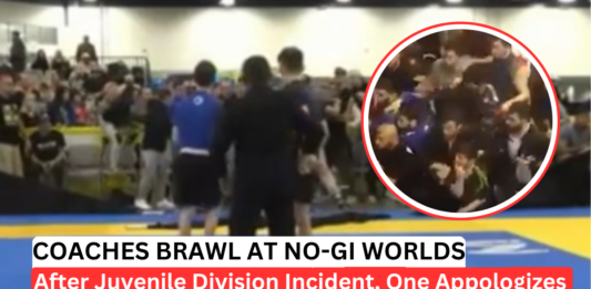 No-Gi Worlds Coaches Brawl Erupts Matside During Juvenile Match