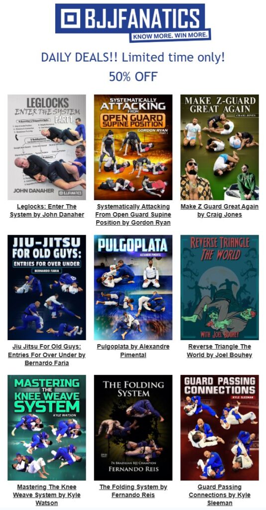 BJJ Fanatics Daily Deal