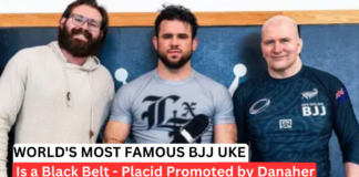 Placido Santos Black Belt Promotion: The “World’s Most Famous Uke” Just Leveled Up