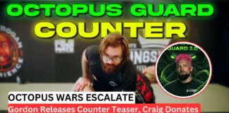 Gordon Ryan Octopus Guard Counter Is Coming As Craig Jones Donates $30,000 From Octopus Guard 2.0 Sales