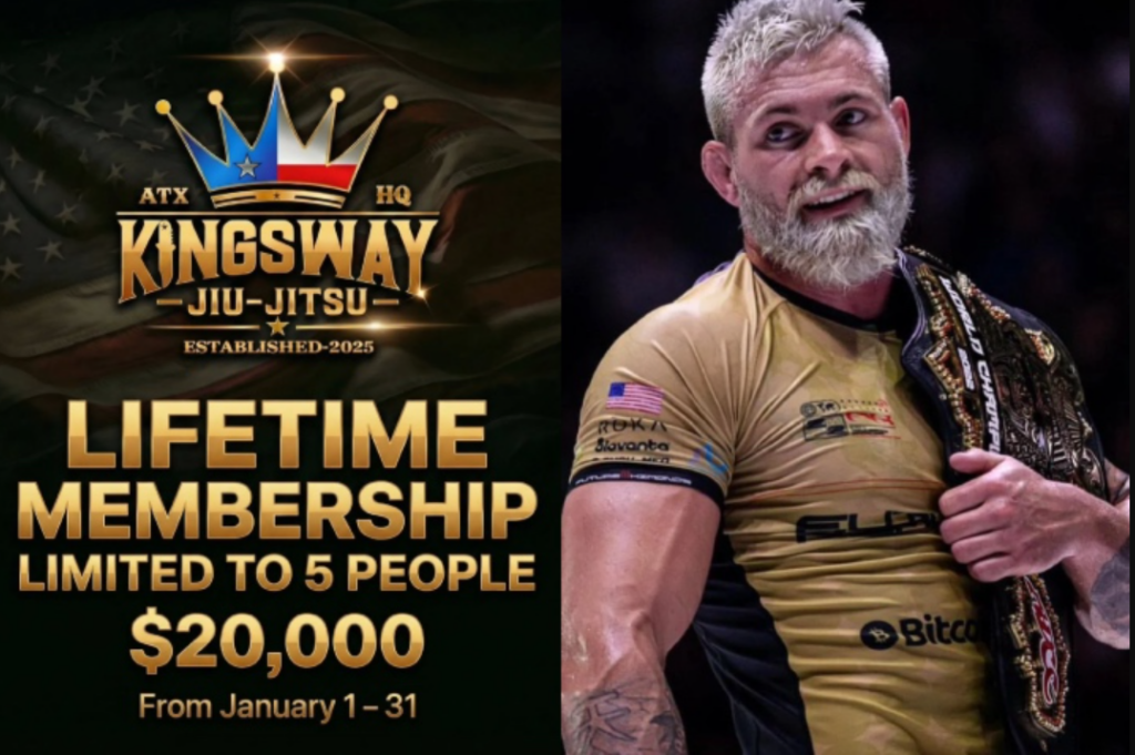 Gordon Ryan $20K Lifetime Kingsway Membership