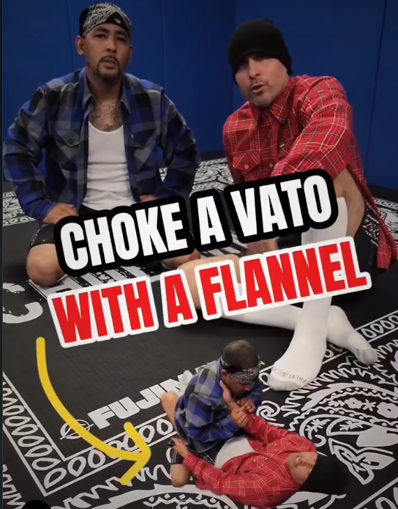 CholoMMA Flannel Chokes Dewy Ventura DVD Free Sample