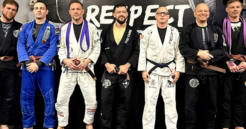 Tom Hardy Brown Belt Promotion