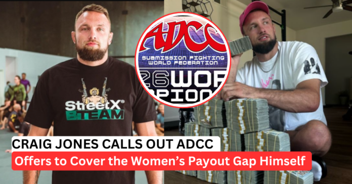 Craig Jones Calls Out ADCC Prize Money