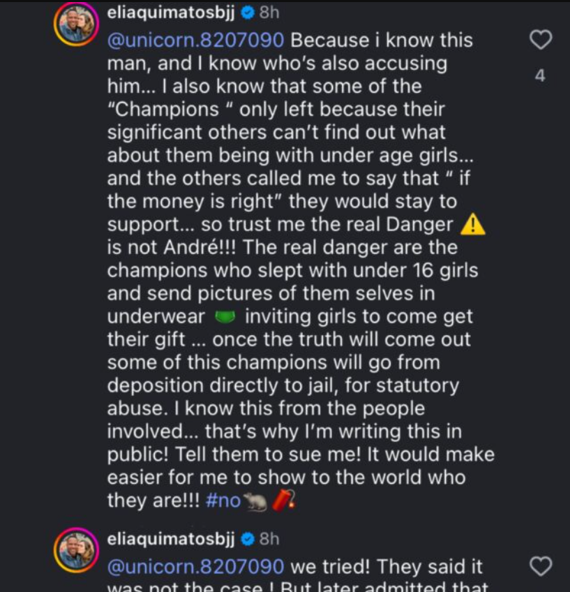 ATOS Coach Accuses Departed “Champions” Of Underage Misconduct