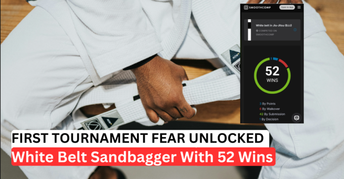 White Belt Sandbagger With 52 Wins: The Screenshot That’s Making Beginners Rethink Competing