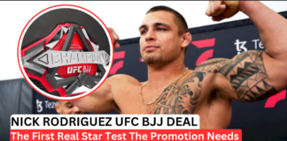 Nick Rodriguez UFC BJJ Deal Is Only One Fight — And That Might Be The Biggest Twist Yet