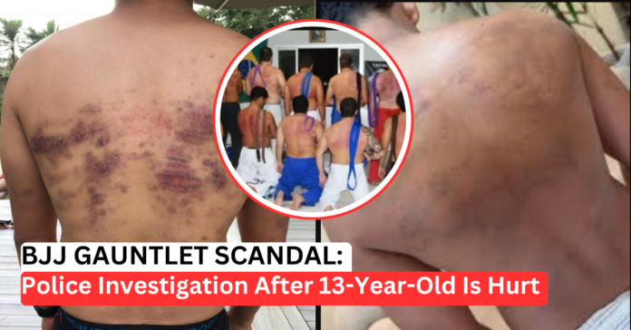 BJJ Gauntlet Punishment Scandal Erupts After 13-Year-Old Leaves City Youth Program Covered In Bruises