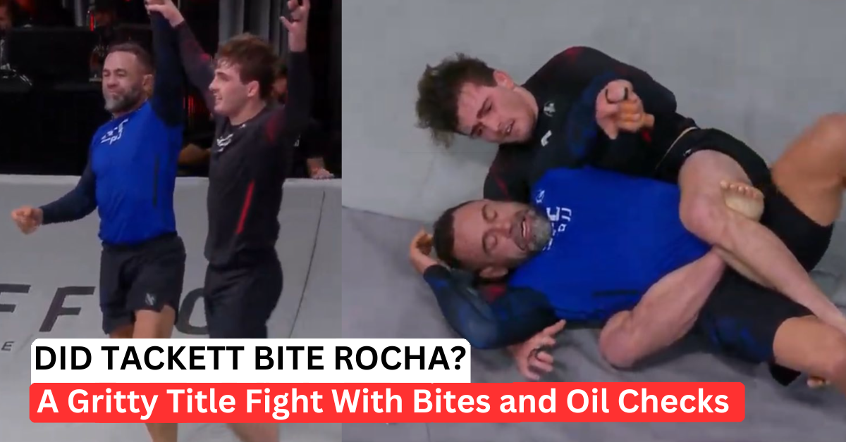 Andrew Tackett Bit Vagner Rocha — And That’s Now Bigger Than His UFC ...