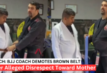 BJJ Coach Demotes Brown Belt In Public After ‘Serious Mistake’