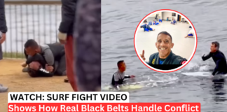 Sandro Santiago Surf Fight Video Shows BJJ Black Belt's Perfect Restraint At Santa Cruz