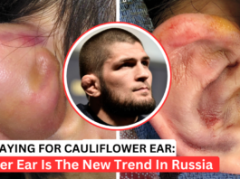 Russian Men Paying For Fake Cauliflower Ear Procedures To Look Tough