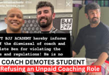 BJJ Coach Demotes Student For Refusing Unpaid Coaching Role BJJ Coach Demotes Student For Refusing Unpaid Coaching Role