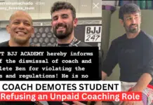 BJJ Coach Demotes Student For Refusing Unpaid Coaching Role BJJ Coach Demotes Student For Refusing Unpaid Coaching Role