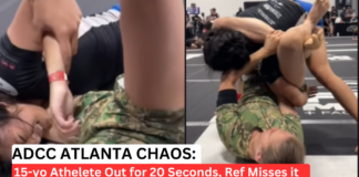 ADCC Atlanta Open Competitor Passed Out:15-Year-Old Goes Out Mid-Match, Referee Fails To Intervene
