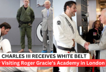 King Charles Visits Roger Gracie Academy, Receives White Belt King Charles Visits Roger Gracie Academy