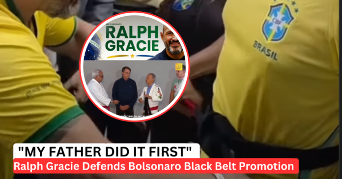 ralph-gracie-bolsonaro-black-belt-promotion Ralph Gracie Bolsonaro Black Belt Promotion: A BJJ Black Belt Despite Never Training?