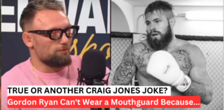 Craig Jones Claims Gordon Ryan Can't Wear Mouthguard Due To Gag Reflex, Preventing MMA Career