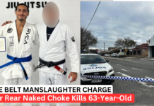 Blue Belt Junior Doctor Charged With Manslaughter After Rear Naked Choke In Fremantle Street Scuffle Blue Belt Junior Doctor Charged With Manslaughter After Rear Naked Choke In Street Scuffle