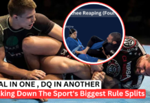 BJJ Heel Hook Knee Reaping Rules: Legal In One Promotion, DQ In Another BJJ Heel Hook Knee Reaping Rules: Legal In One Promotion, DQ In Another