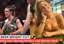 Mackenzie Dern Beer Weight Cut: ‘I Had A Big IPA And I Made Weight’ Mackenzie Dern Beer Weight Cut: 'I Had A Big IPA And I Made Weight'
