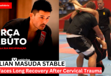 Willian Masuda Injury Update: Kabuto Shows Sensation in His Feet After Catastrophic Cervical Trauma Willian Masuda Injury Update: Kabuto Shows Sensation in His Feet After Catastrophic Cervical Trauma