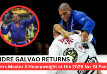 Andre Galvao Returns to Competition at IBJJF No-Gi Pan After Six-Year Absence Andre Galvao Returns to Competition at IBJJF No-Gi Pan After Six-Year Absence