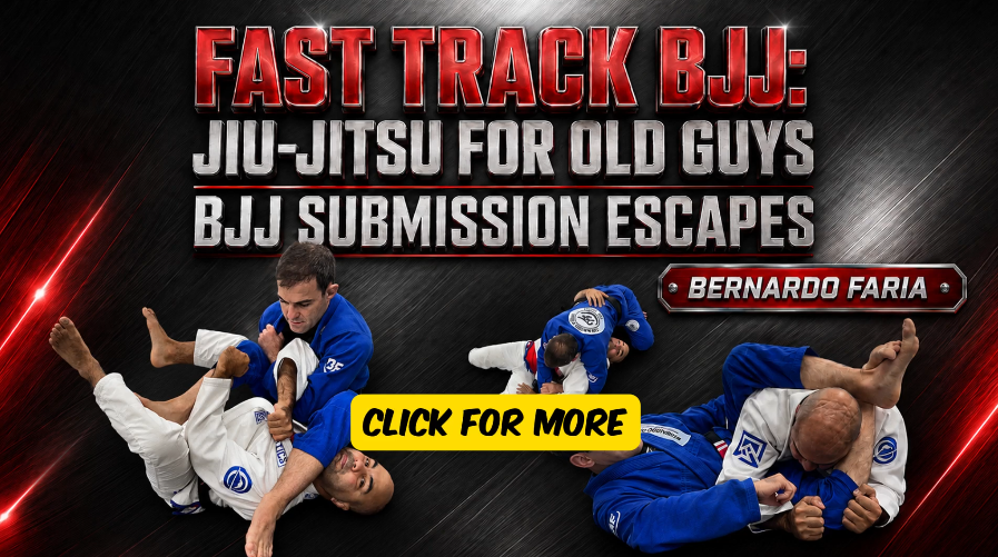 Jiu-Jitsu For Old Guys Submission Escapes Bernardo Faria DVD