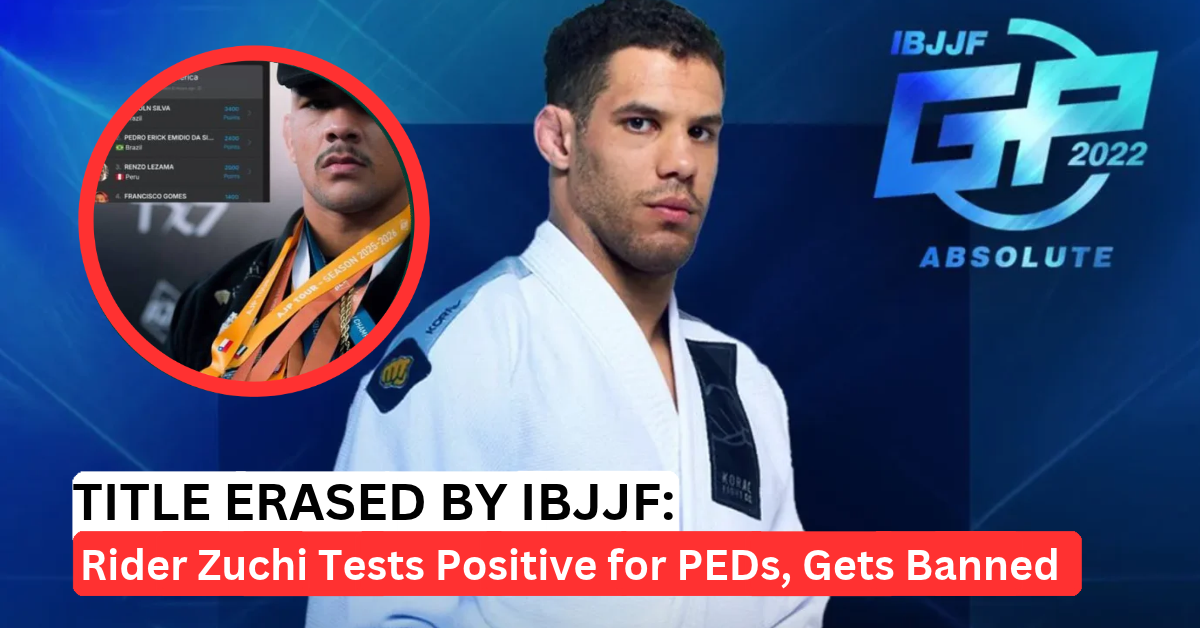 Rider Zuchi Stripped Of IBJJF World Title, Nicholas Maglicic