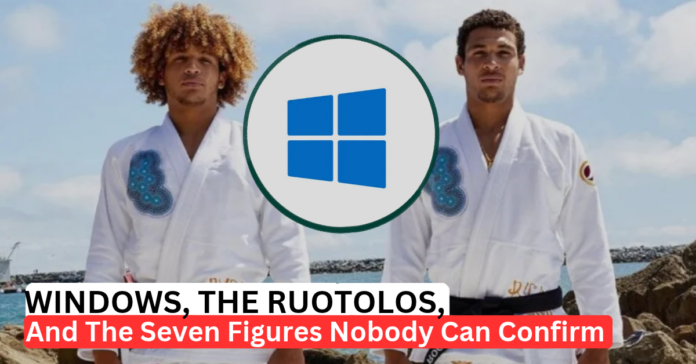 windows-ruotolo-sponsorship-film-vs-deal Windows Ruotolo Sponsorship: The Confirmed Film And The Unconfirmed 'Seven-Figure Deal'