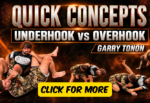 Quick Concepts: Underhook vs Overhook Garry Tonon DVD Review
